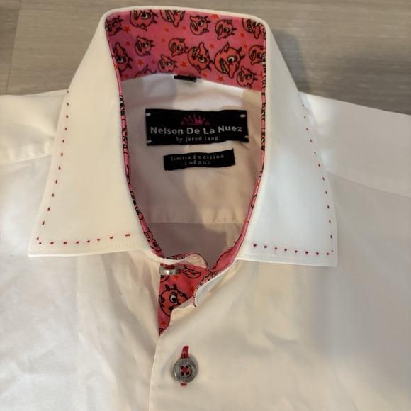 Nelson De La Nuez by Jared Lang Limited Edition Shirt Men Comic Button Down S - Picture 6 of 16